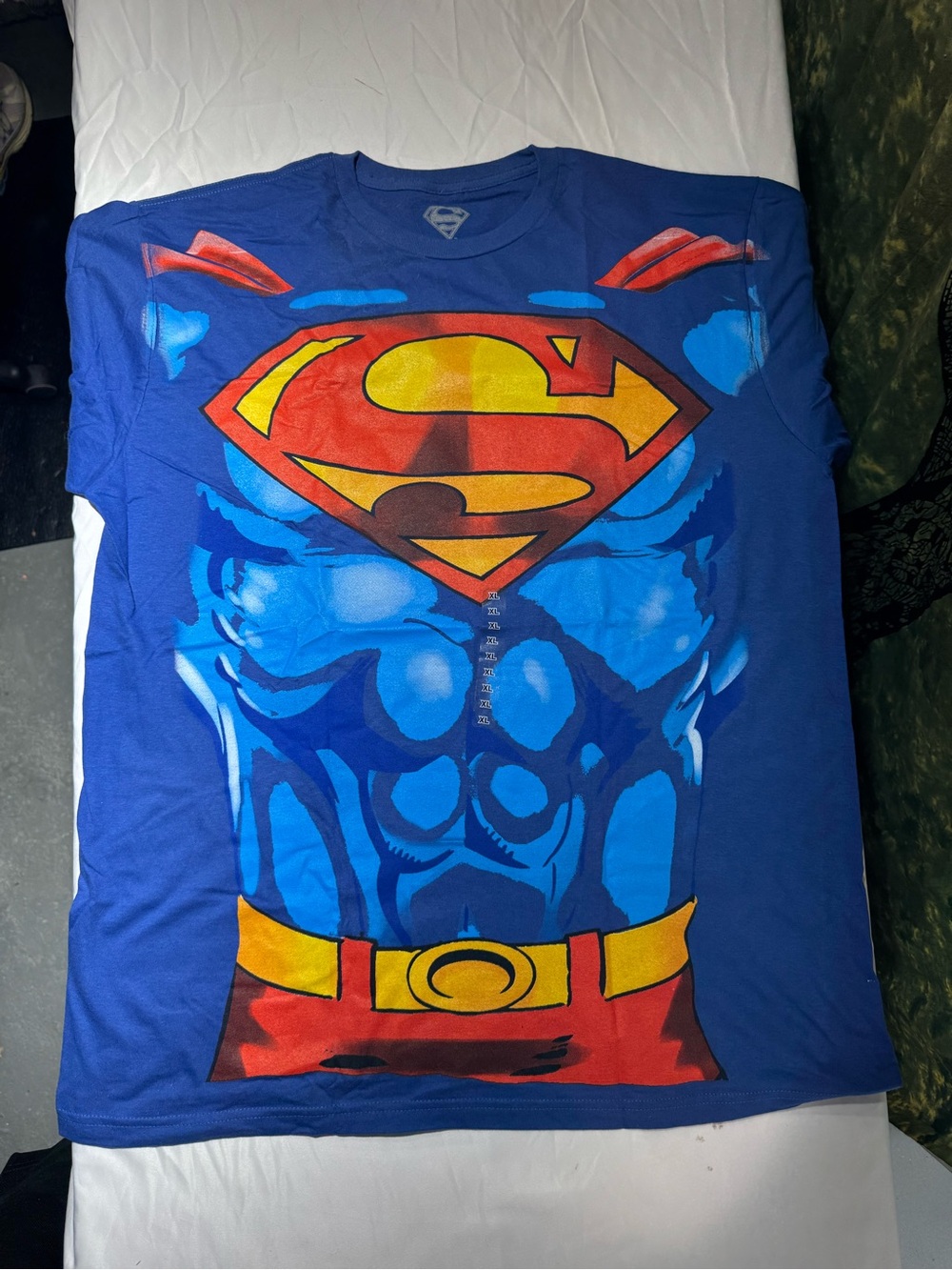 Superman Graphic Blue XL Men's T-Shirt B